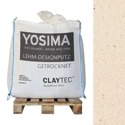 CLAYTEC YOSIMA Lehm-Designputz RO 4 - 500 kg BigBag