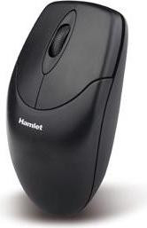 Hamlet XMICEU2 Optische Muis, USB Type-A, 1000 DPI, Zwart