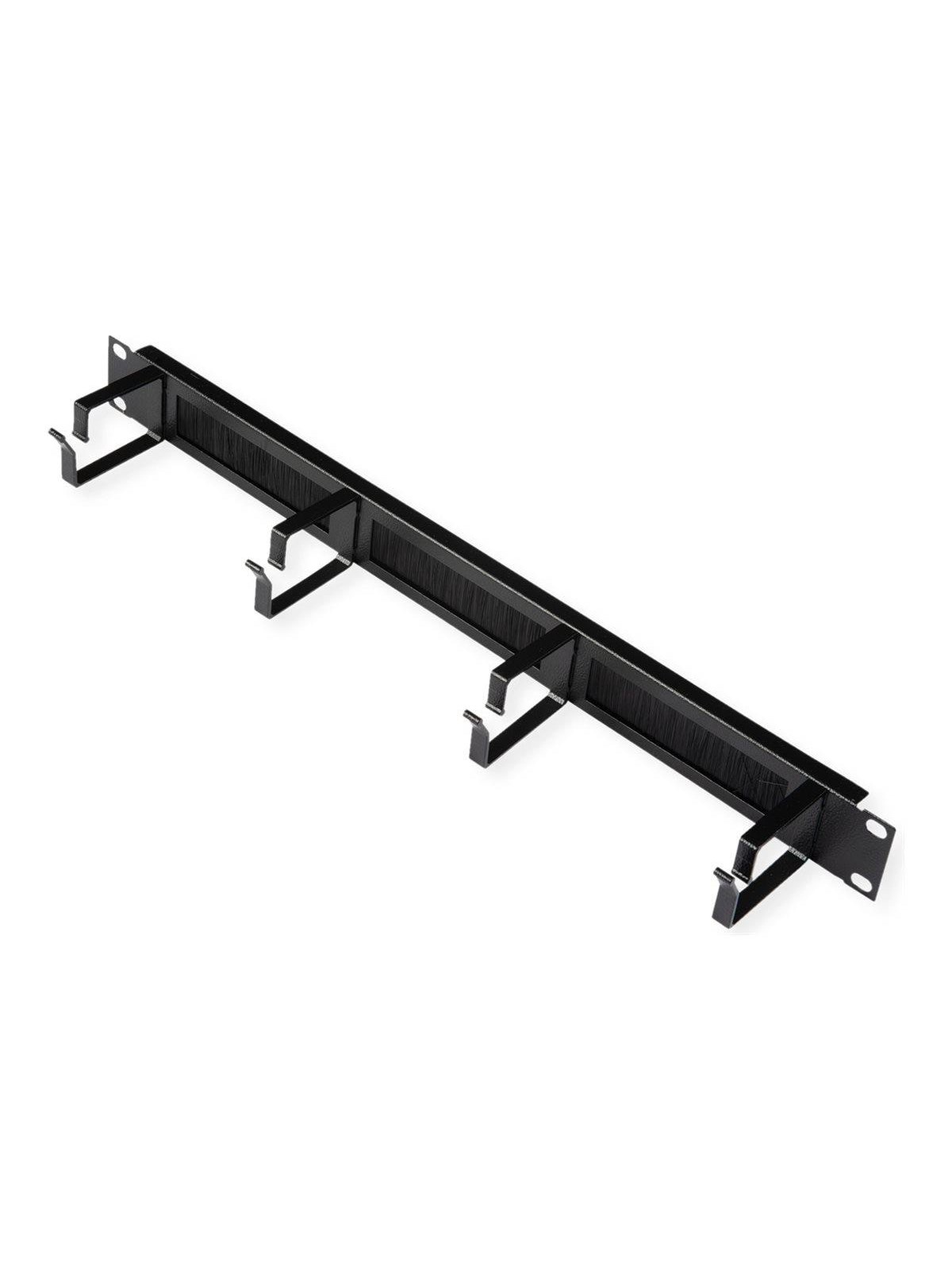 Roline - patch panel - 44 x 60 mm with brush strip - 1U