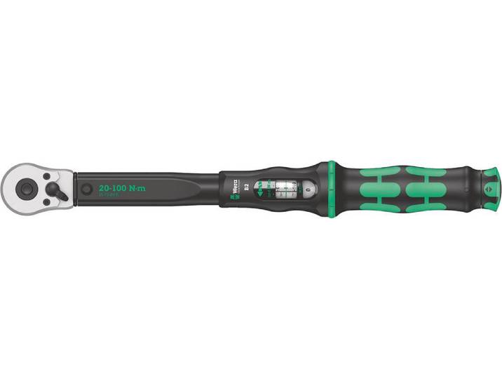 Clé dynamométrique Click-Torque 20-100 Nm 3/8\ Wera 4013288193209