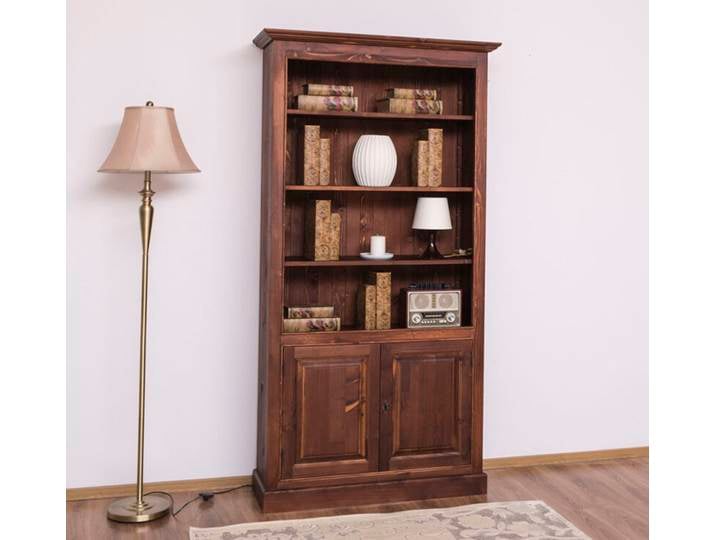 Rustikales Landhausstil Holzregal mahagoni