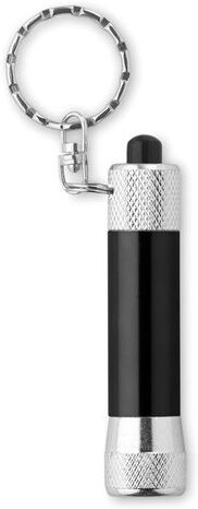 Porte-clés lampe cadeau entreprise Arizo noir