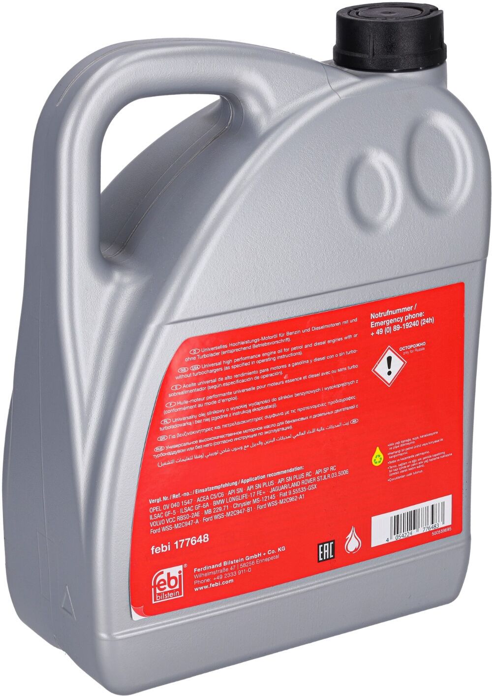 FEBI BILSTEIN 177648 Engine oil