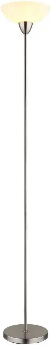 Globo Lighting Stehleuchte   ¦ silber ¦ Maße (cm): H: 180  Ø: 28
