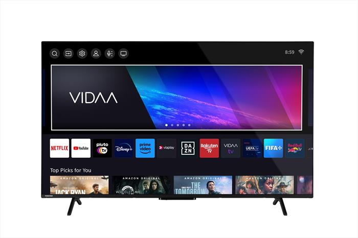 Toshiba Smart Tv Led Uhd 4k 55" 55qv2463da-nero