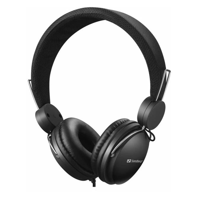 Sandberg Headset MiniJack mit Line-Mic 3.5 mm Klinke (Kabelgebunden) (126-34)