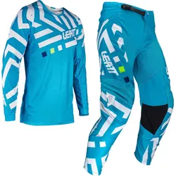 Leatt 3.5 Ride Pattern 2024 Motocross Jersey und Hose Set