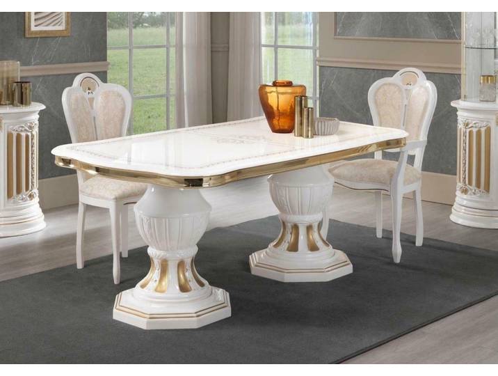 JVmoebel Esstisch Handgefertigter Esstisch aus hochwertigem Holz, individuelles Design, Made in Europa