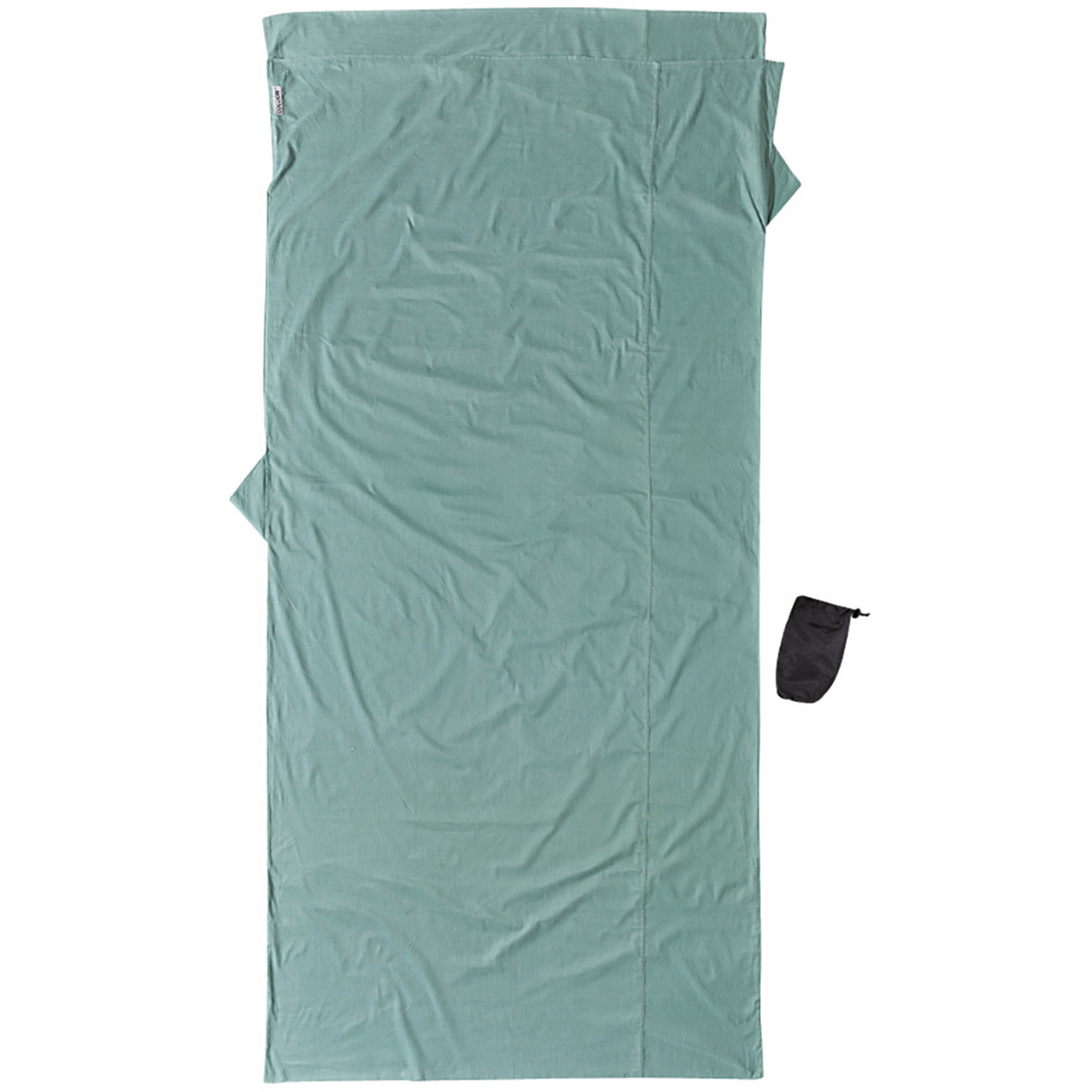 Cocoon TravelSheet Cotton Schlafsack Hüttenschlafsäcke & Inlets tuerkis Größe max. 210cm Trekking