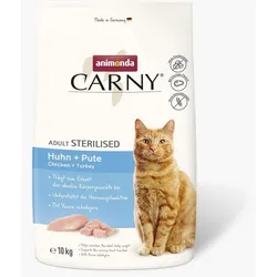 animonda Carny Adult 1 x 10kg Huhn & Pute Katzentrockenfutter