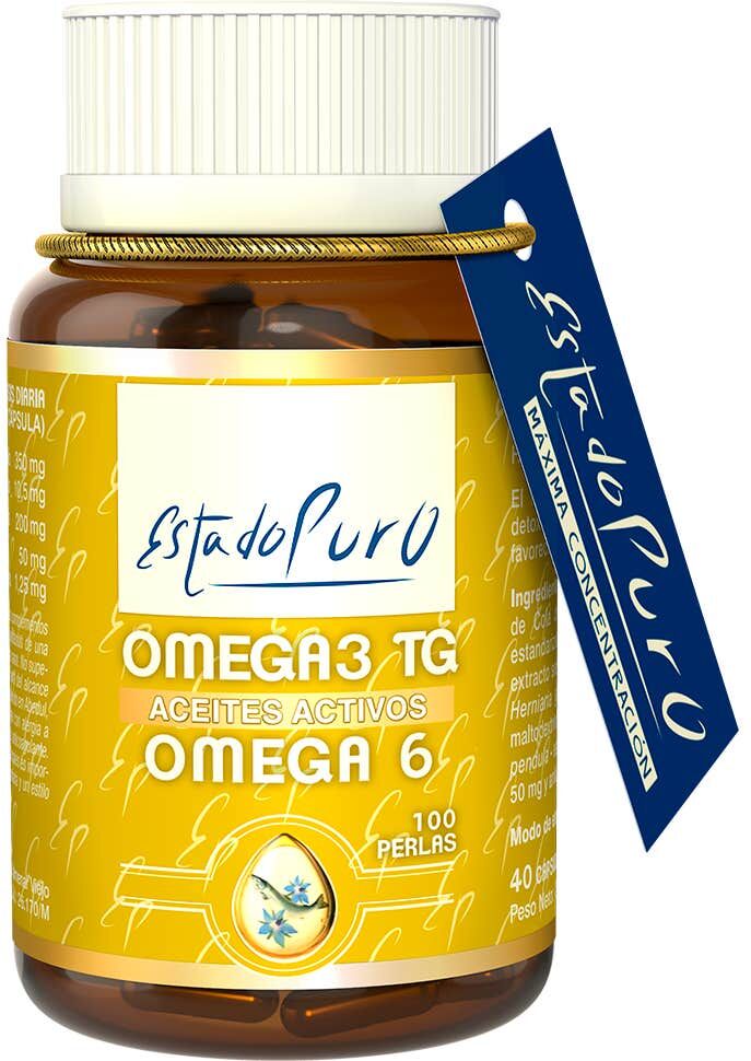 TONGIL Estado Puro Omega 3 TG - Omega 6 100perlas