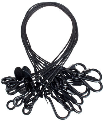 Ultralite Safety Set 3mm/60cm Bk 10pcs.