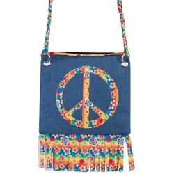Tasche "Hippie", blau