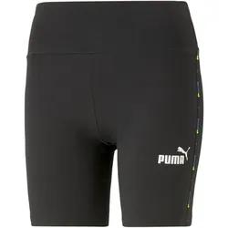 PUMA Power Love Is Love Tape 7" Radlerhose Damen 01 - PUMA black XL