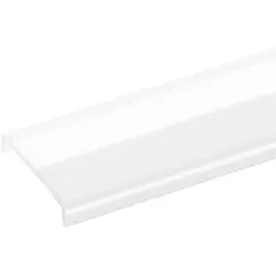 SIGOR Profilabdeckung zu Aufbauprofil 20, Länge 100cm, bündig, opal SIG-9840301