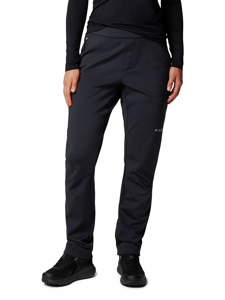 Columbia Softshellhose "Vast Canyon" in Schwarz - S