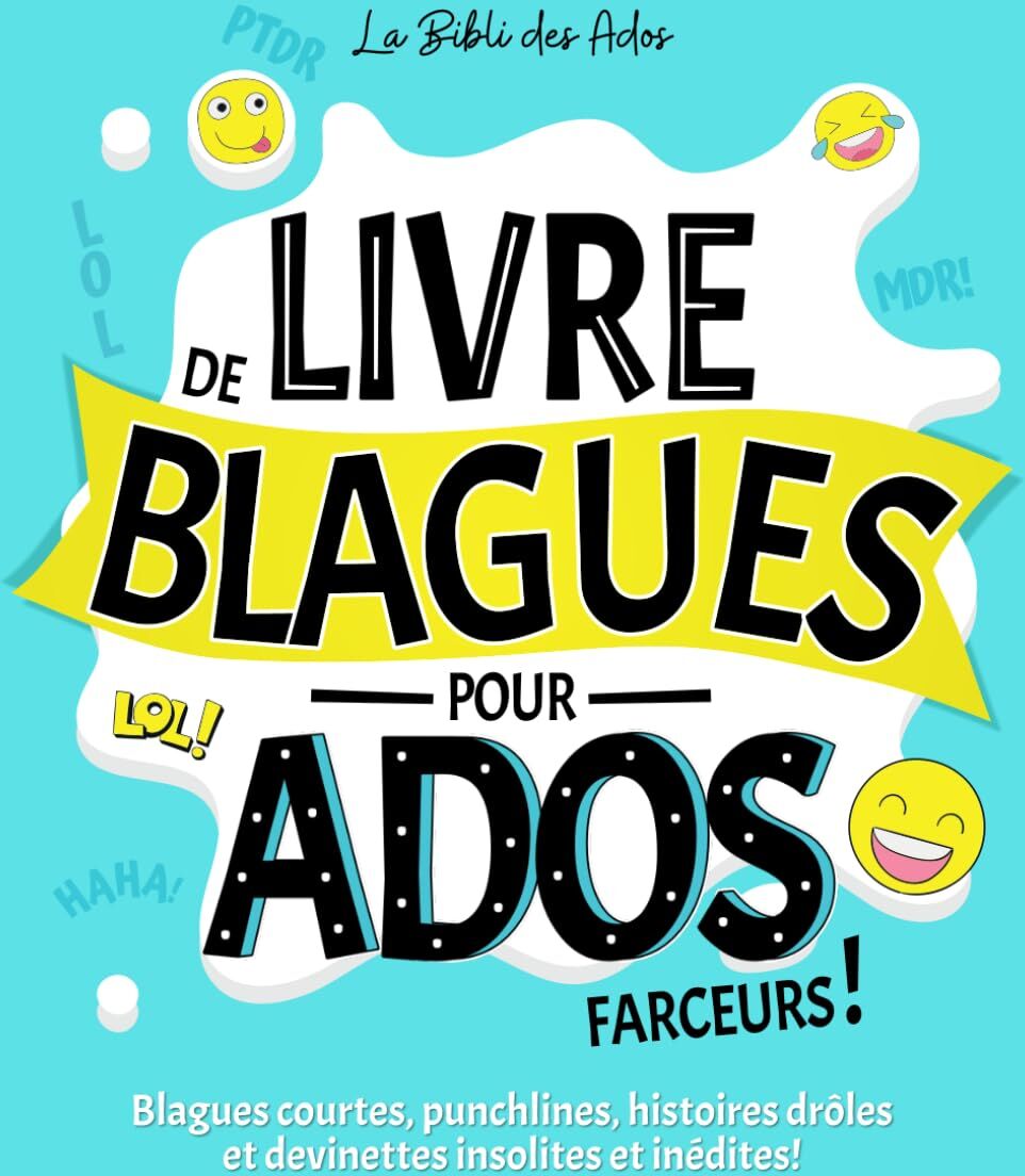 Livre de Blagues pour Ados farceurs: Blagues courtes, punchlines, histoires drôles et devinettes insolites et inédites - Preis vom 10.10.2026 11:48:34 h