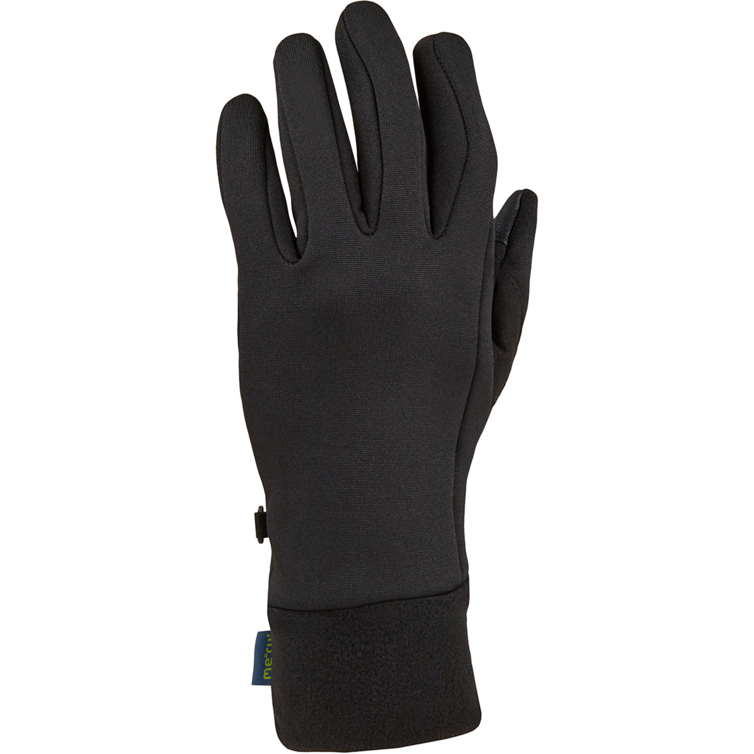 Bergzeit Basics Meru Nuuk Technostrech Fingerhandschuhe schwarz Größe M Trekking Atmungsaktiv