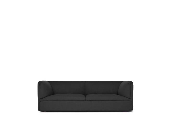 Fogia Retreat Sofa 2,5-Sitz 2,5-sitzige Sofa Fiord 391 schwarz