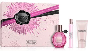 Viktor&Rolf Flowerbomb Pretty Peony coffret para mulheres . Flowerbomb Pretty Peony