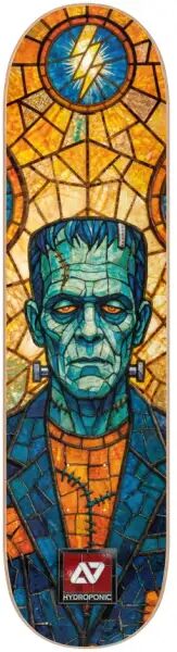 Skateboard Deck Hydroponic Monster (8.5" - Frankenstein)