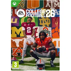 XBOX College Football 26: Standard Edition Download Code (Xbox One S, Xbox Series S, Xbox Series X) zum Sofortdownload