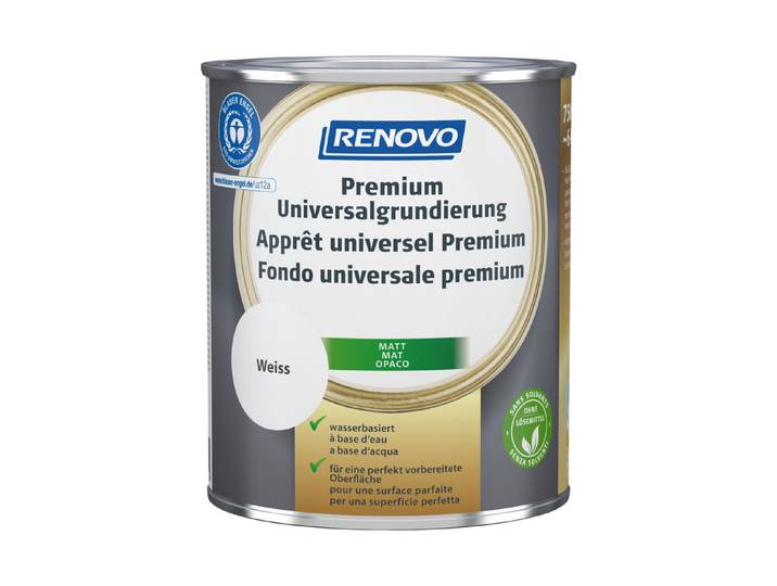 Renovo Universalgrundierung Premium Weiss 0.75 l Matt