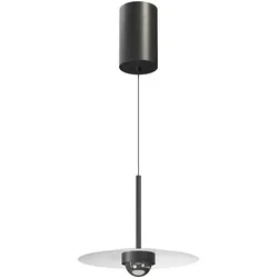 MINI HAT SURFACE Pendelleuchte 8W 3000K 70° Abstrahlwinkel Matt Schwarz - Modernes und elegantes Design für Innenräume - Beneito & Faure