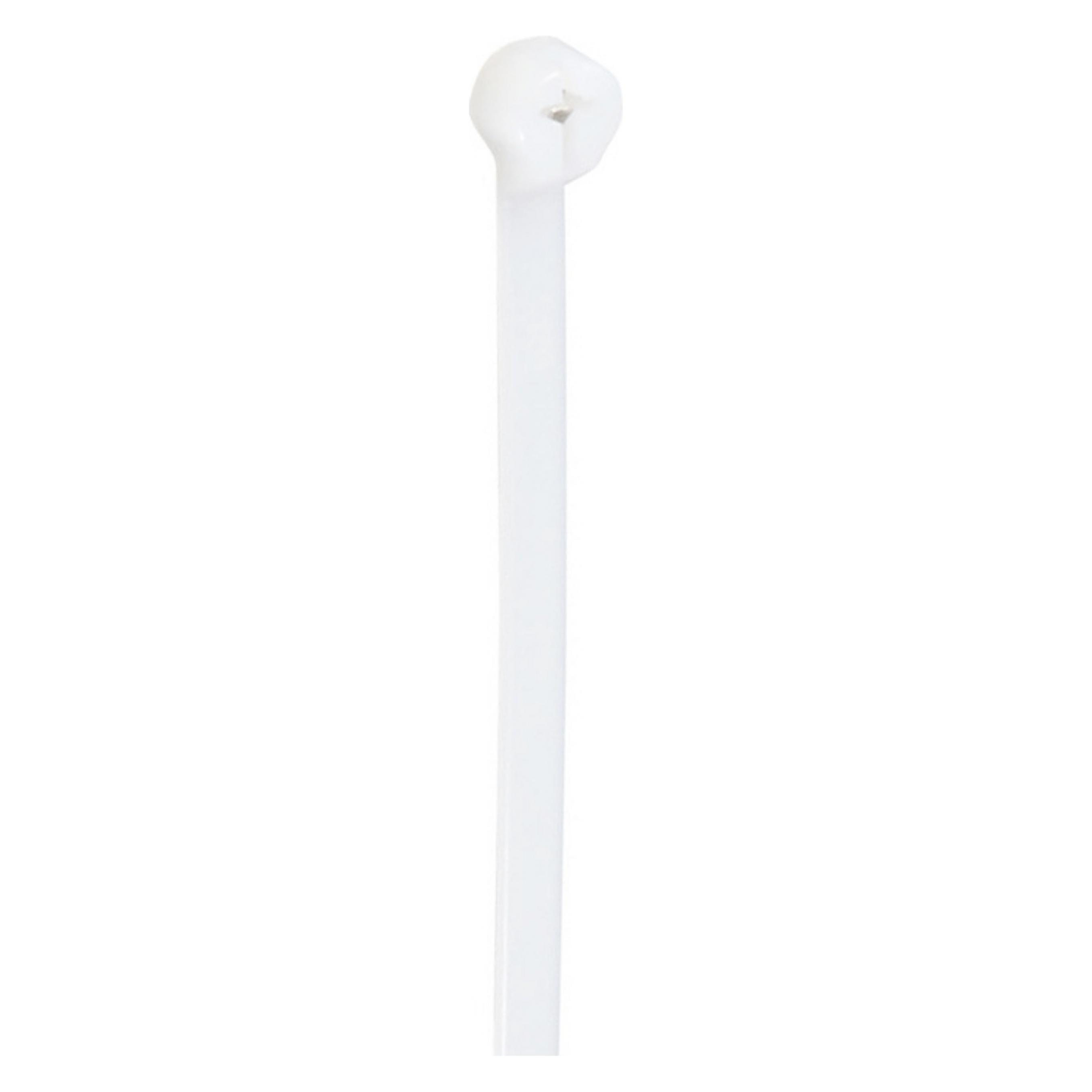Tru Components TC-12814160 Kabelbinder 370 mm 4.8 mm Natur mit Metallzunge 100 (370 mm, 100 Stk.) (TC-12814160)