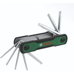 Bosch Klappbares 8-in-1-Torx-Schlüssel-Set - 1600A039L8