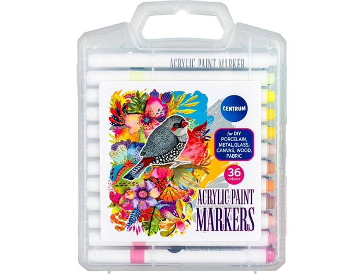 Centrum 89734 - Acrylverf markers - 36 delig (set van 36)
