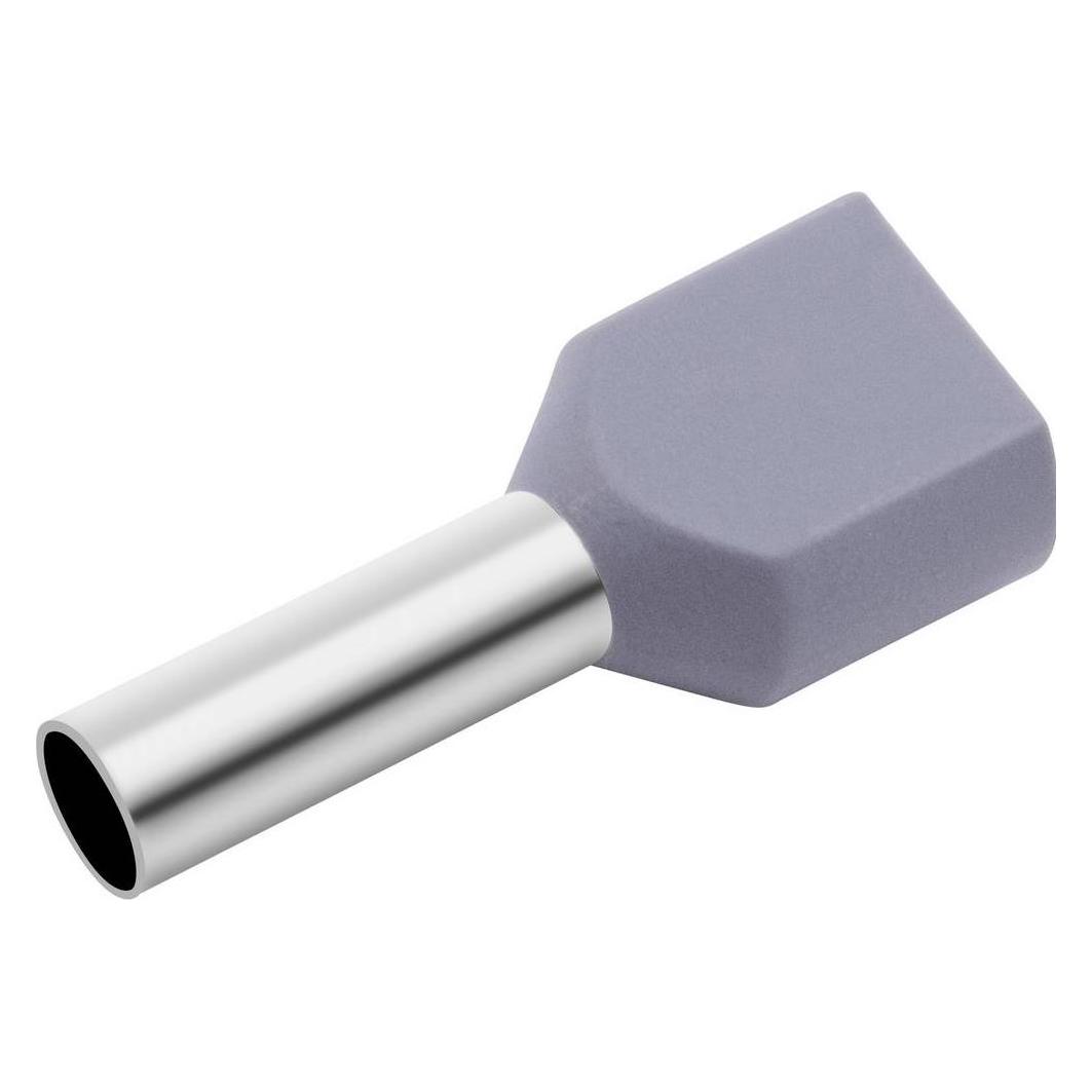 Tru Components Aderendhülsen-Sortiment, Duo - 2 x 4 mm² x 12 mm, 50 tlg (8571548)