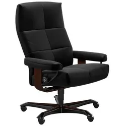 Stressless Bürostuhl David Office Leder Schwarz Batick Black M (Medium)