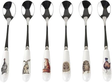 Wrendale Designs Country Animal Set Of 6 Tea Spoons
