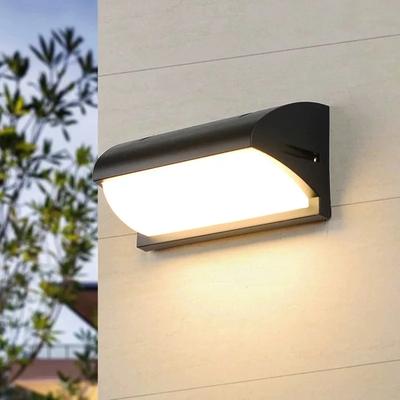 Youfap Market Retro LED Outdoor Wall Lamp With Motion Sensor For Living Room And Bedroom radar Sensor cold White