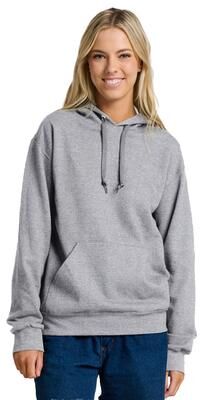 Jerzees IC49MR Ultimate CVC Hooded Sweatshirt in Heather size 4XL   60/40 Cotton/Polyester