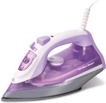 Hamilton Beach Steam Iron with Extra-Glide Nonstick Soleplate
