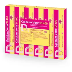Calcium Verla D 400 Brausetabletten 120 St