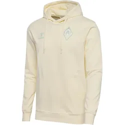 hummel SV Werder Bremen Travel Hoodie 2024/25 9388 - marshmallow wo sponsor 3XL
