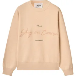 Macade Pullover Cropped TX Knit, sand