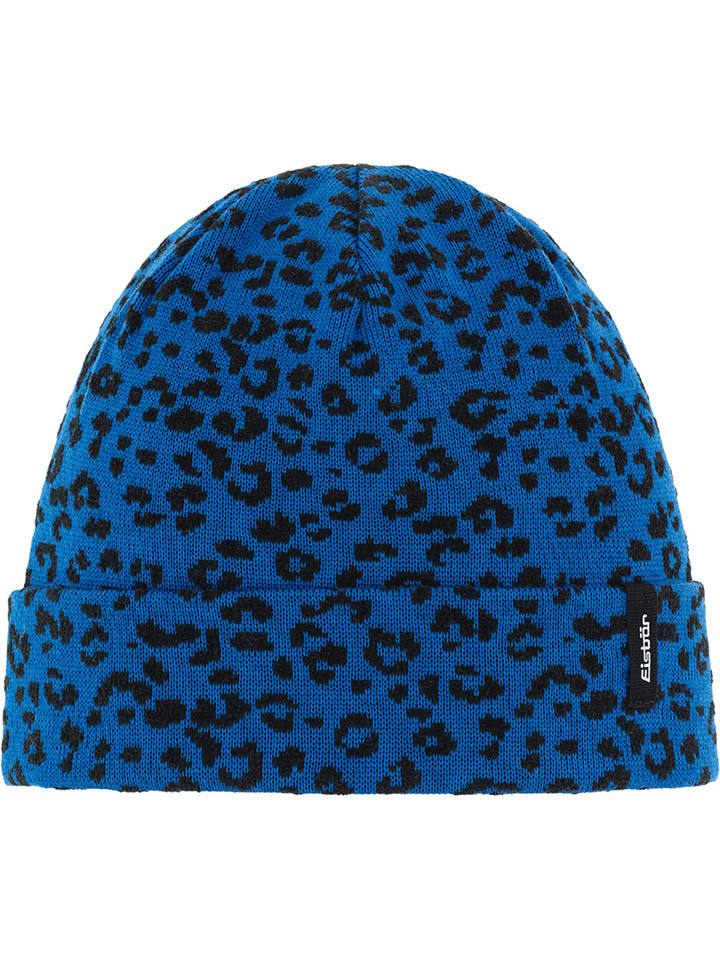 Eisbär Mütze "Banto" in Blau/ Schwarz - onesize