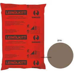 Ramsauer Fensterkitt 830 Leinölkitt 1.0 Kg Kleinpackung grau