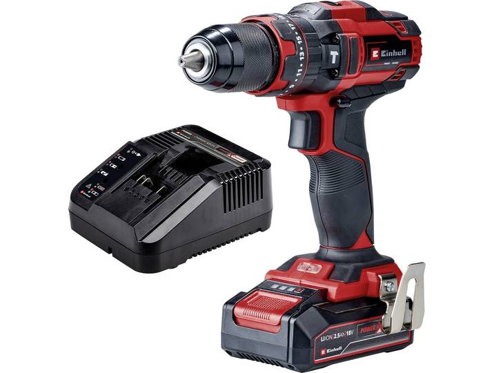 EINHELL SCHRAUBENDREHER TE-CD 18/44 Li 1x2,5Ah