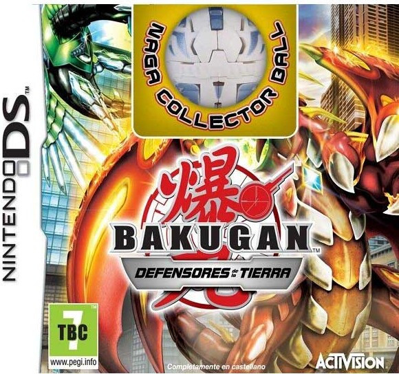 Nintendo DSi XL Bakugan Defenders of the Core Game PAL-versie
