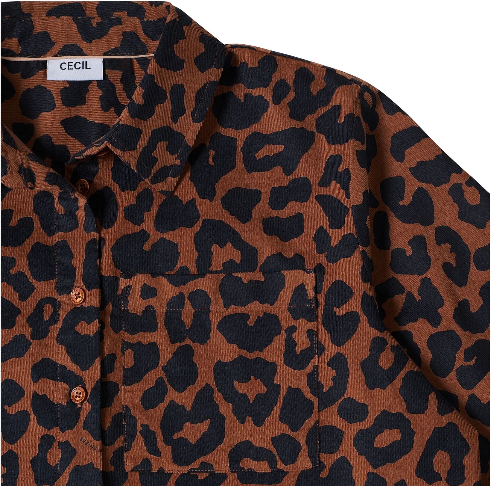 Tchibo - Cecil Hemdbluse - Damen - Gr. M - print