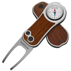 Pitchfix Hybrid 3.0 Pitchgabel mit Kompass Logo Holz
