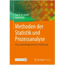 Methoden der Statistik und Prozessanalyse, Fachbücher von Yuri Shardt