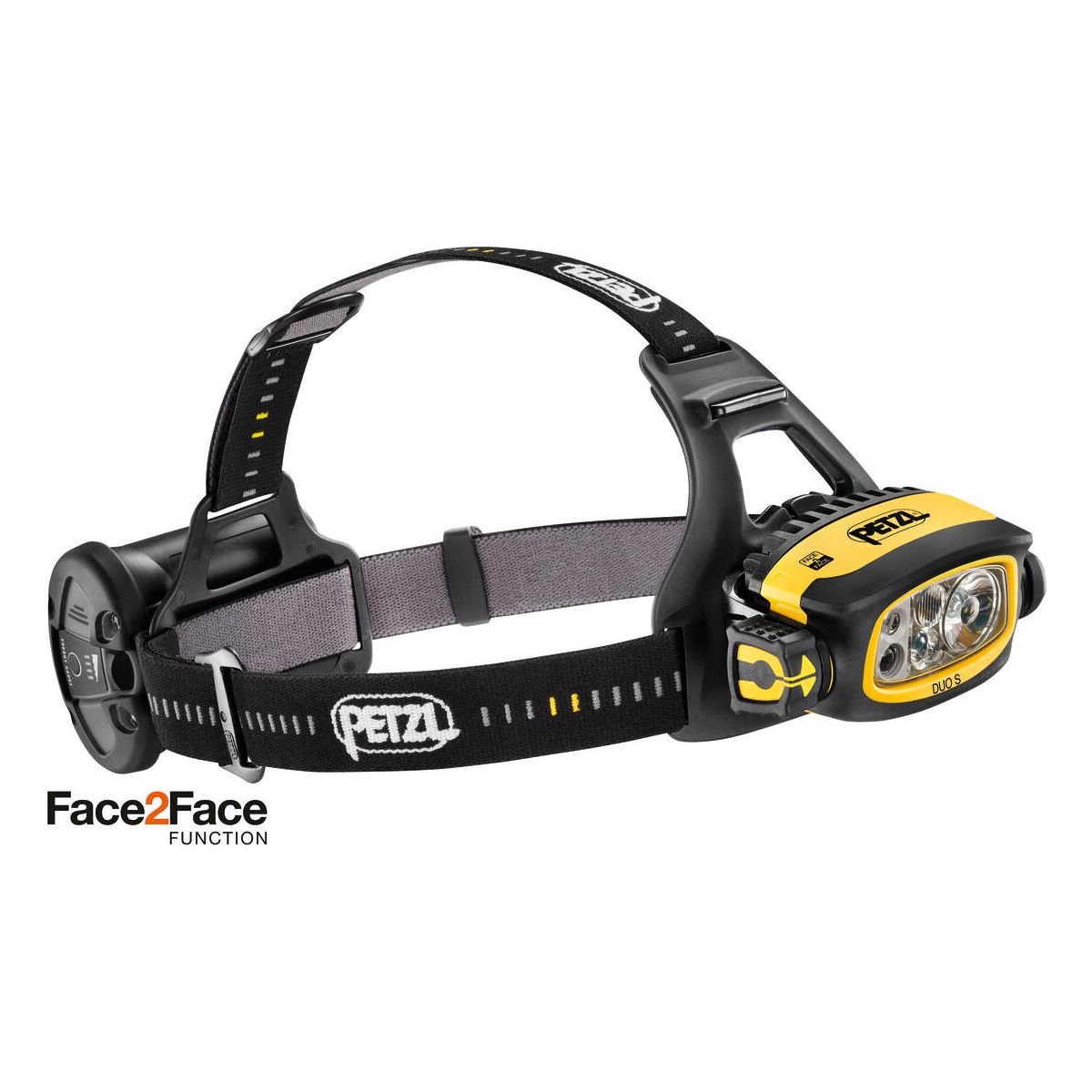 Petzl DUO S black/yellow E80CHR