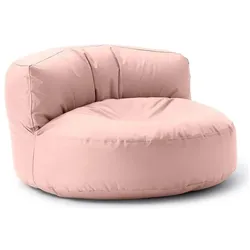 Lumaland, Sitzsack, Sitzsack-Sofa, 320 l Polyester (PES)/Textil, Hellrosa