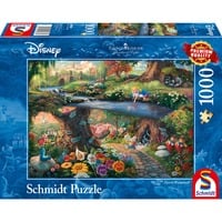 Thomas Kinkade: Painter of Light - Disney - Alice im Wunderland, Puzzle 1000 Teile